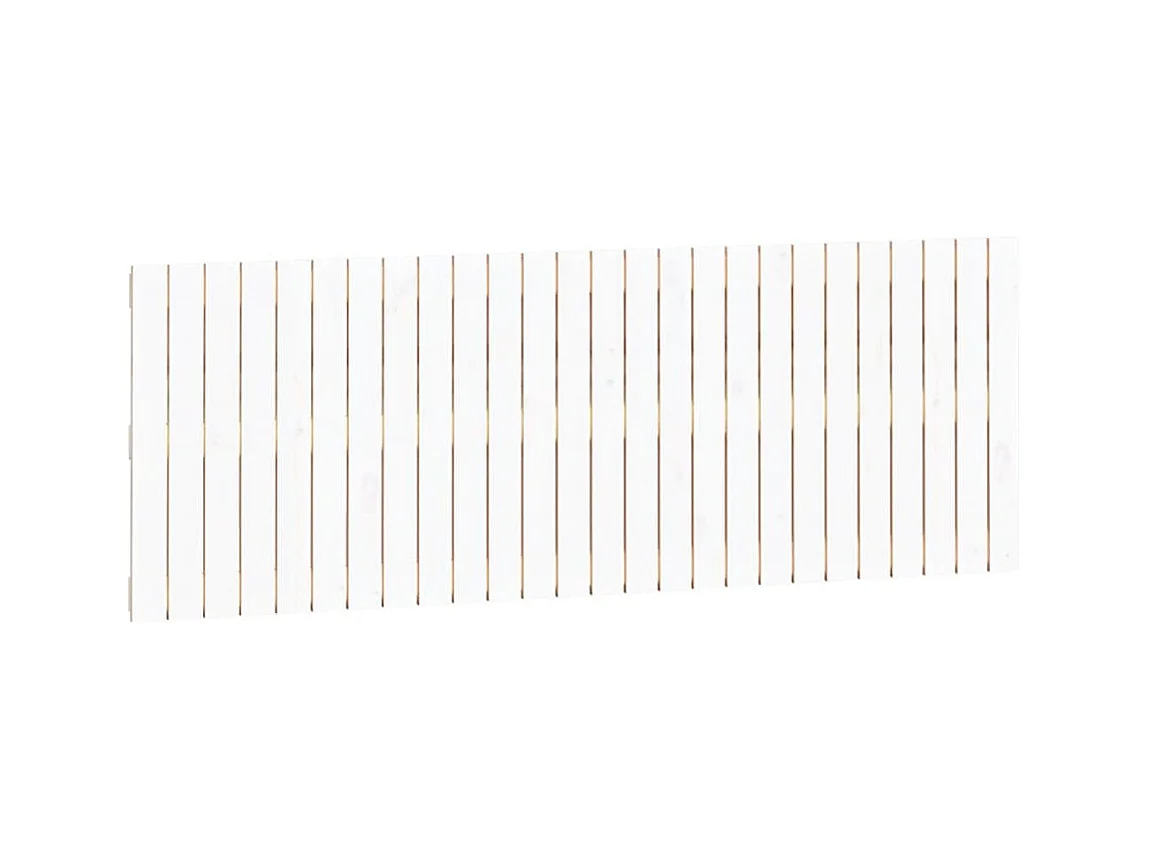 Tête de lit accessoire bois blanche 166 x 3 x 60 cm TDL0202708