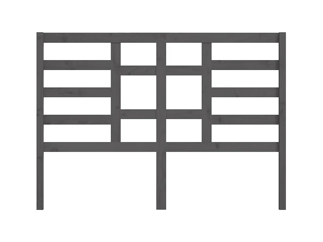 Tête de lit accessoire bois marron 126 x 4 x 104 cm TDL0203491