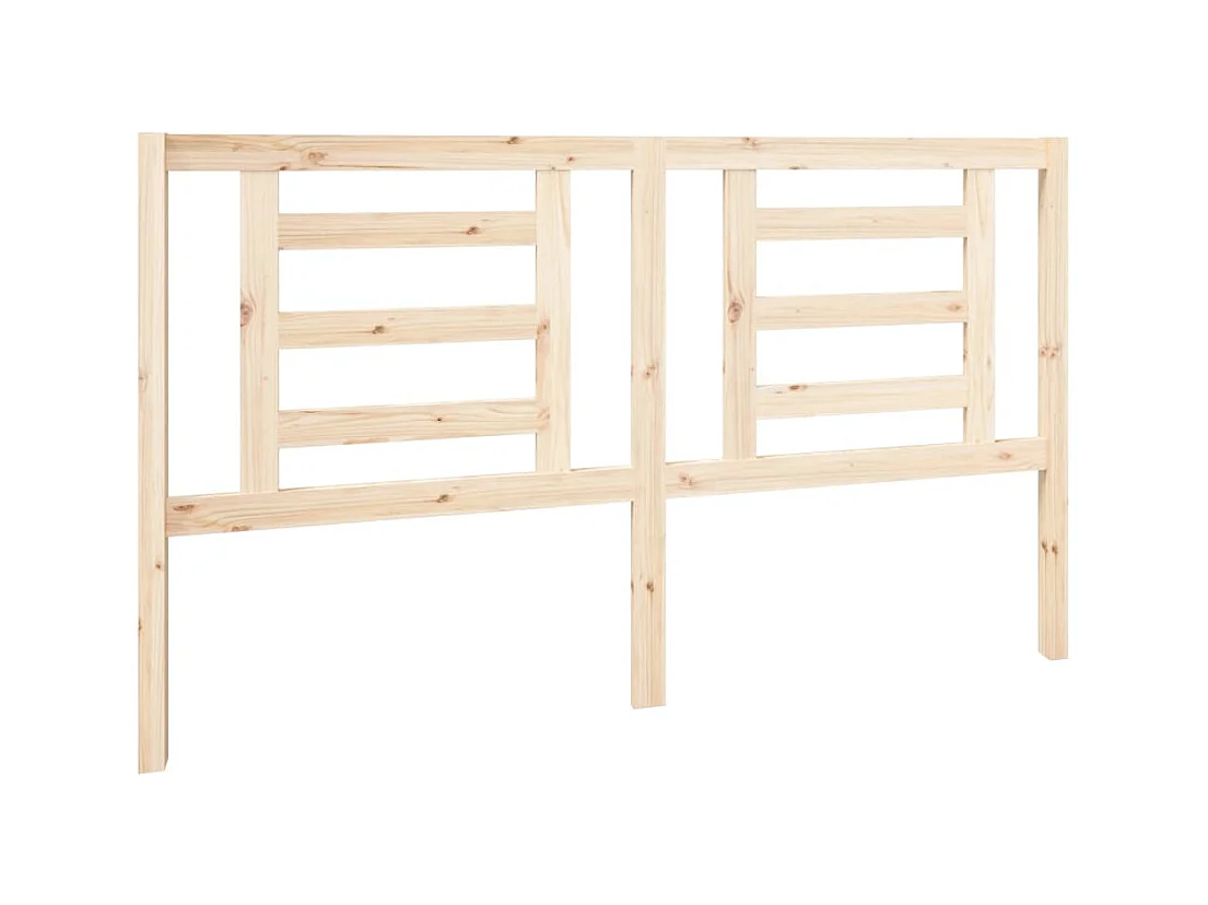 Tête de lit accessoire bois marron 166 x 4 x 100 cm TDL0206630