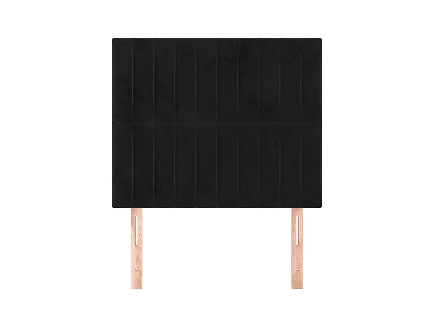 Tête de lit accessoire tissu noire 100 x 5 x 128 cm TDL0206271