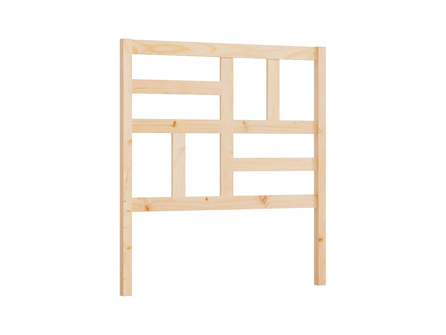 Tête de lit accessoire bois marron 96 x 4 x 104 cm TDL0205866