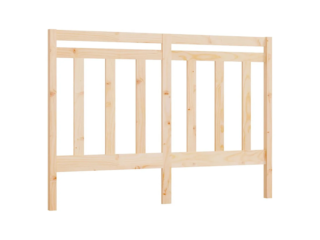 Tête de lit accessoire bois marron 126 x 4 x 100 cm TDL0206751