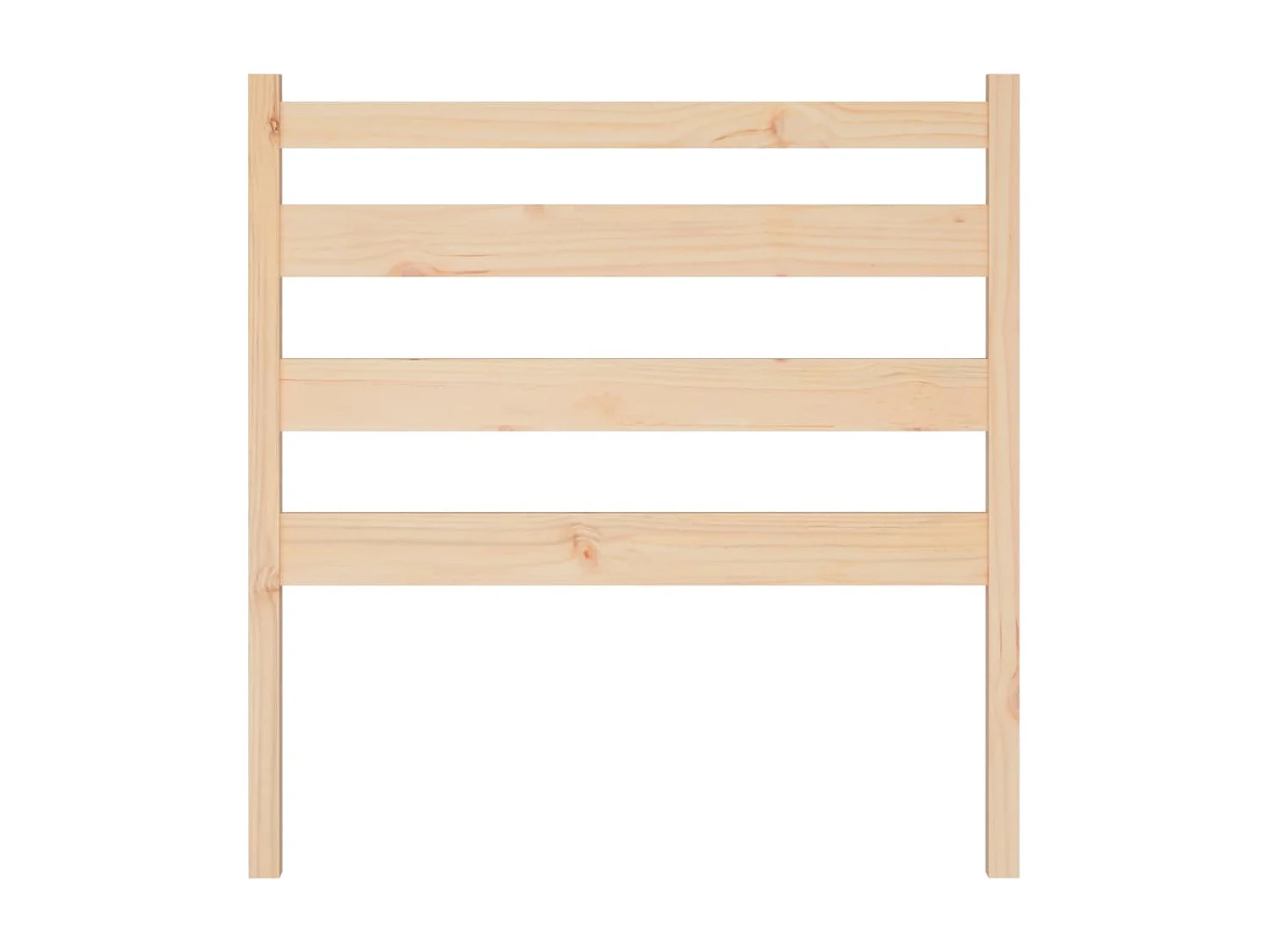 Tête de lit accessoire bois marron 96 x 4 x 100 cm TDL0205872