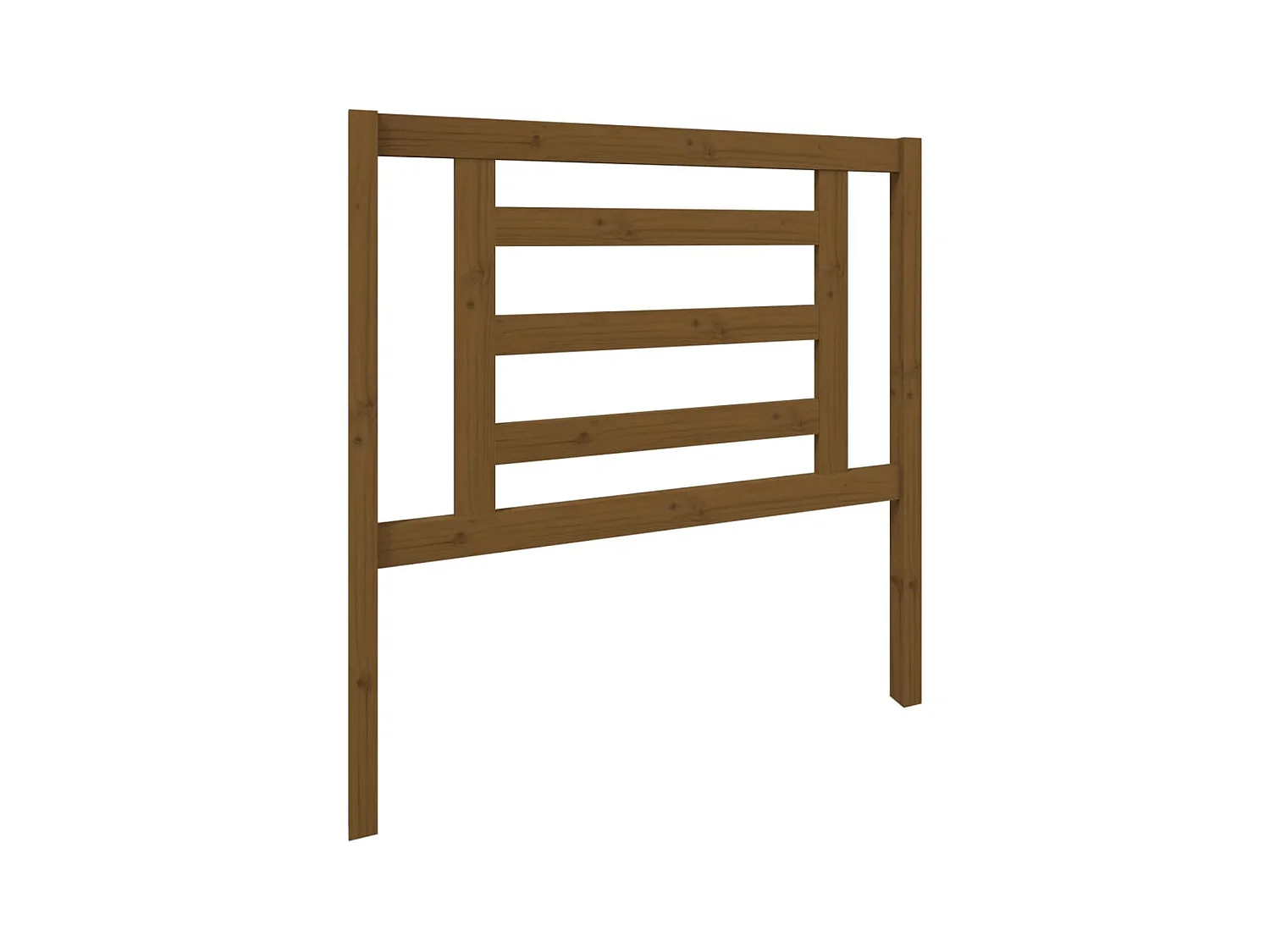 Tête de lit accessoire bois marron 96 x 4 x 100 cm TDL0202800