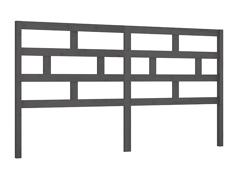 Tête de lit accessoire bois marron 186 x 4 x 100 cm TDL0203357