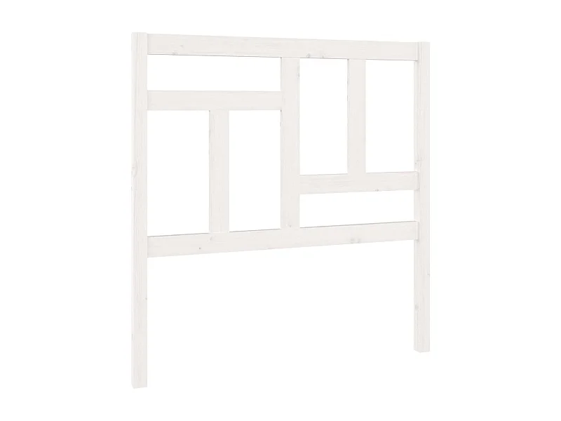 Tête de lit accessoire bois blanche 95.5 x 4 x 100 cm TDL0203663