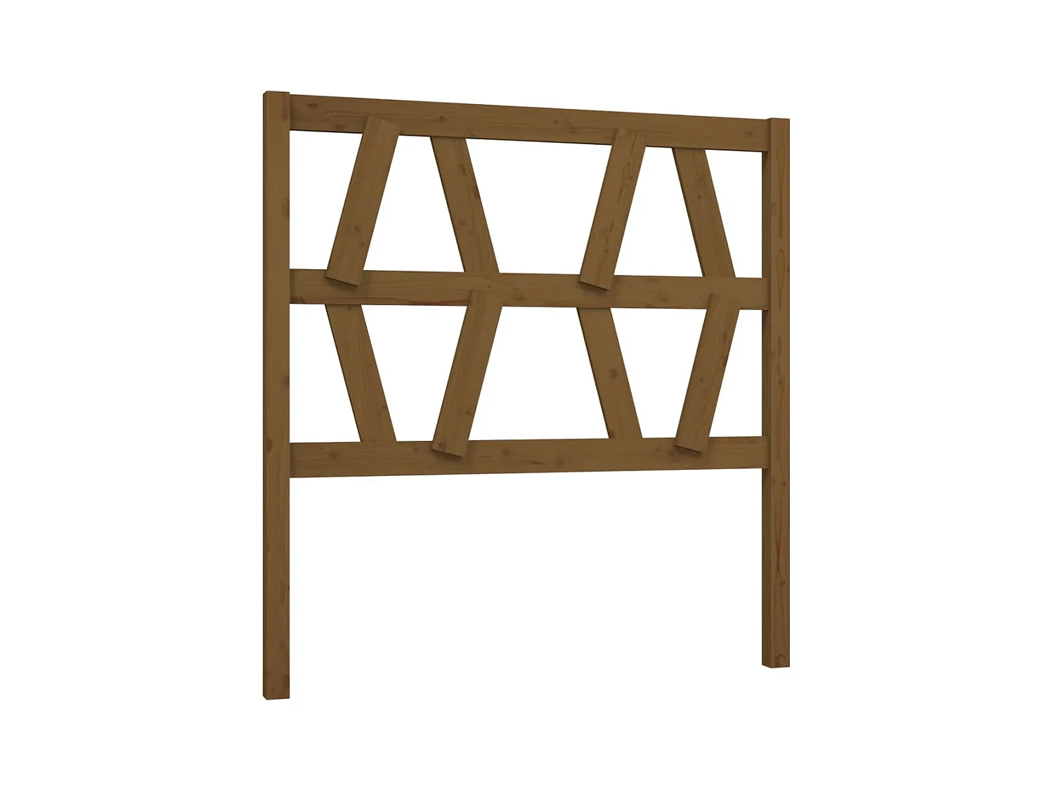 Tête de lit accessoire bois marron 96 x 4 x 100 cm TDL0202806