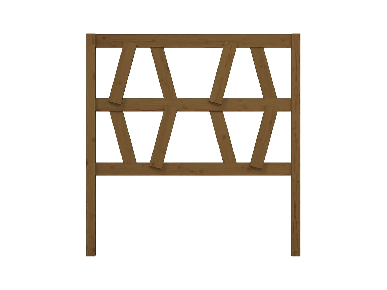 Tête de lit accessoire bois marron 96 x 4 x 100 cm TDL0202806