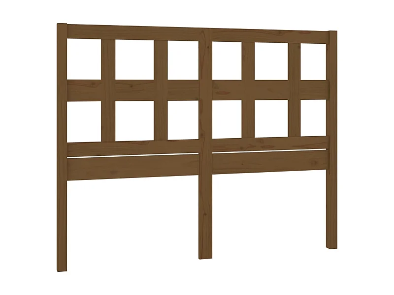 Tête de lit accessoire bois marron 205.5 x 4 x 100 cm TDL0202890
