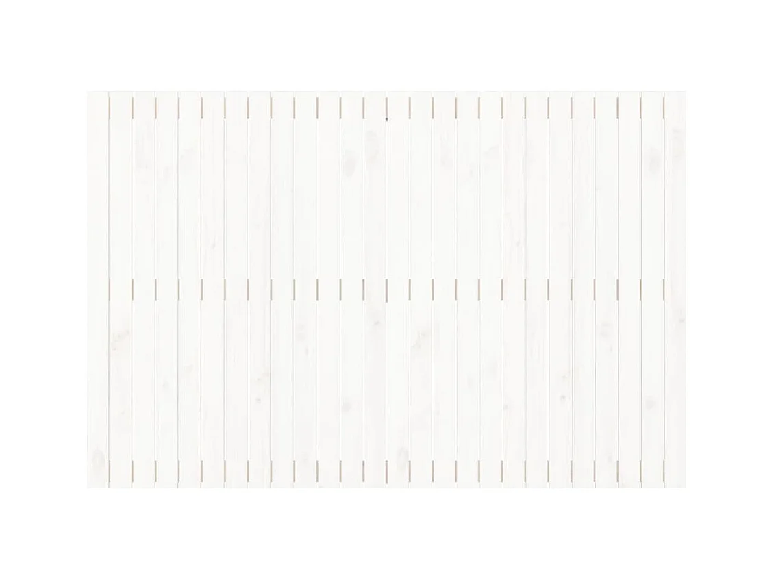 Tête de lit accessoire bois blanche 166 x 3 x 110 cm TDL0202709