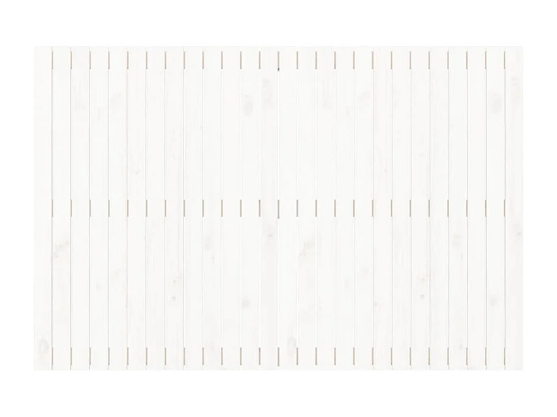Tête de lit accessoire bois blanche 166 x 3 x 110 cm TDL0202709