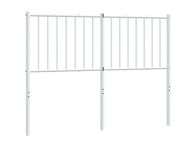 Tête de lit accessoire métal blanche 125 x 3 x 90 cm TDL0202485