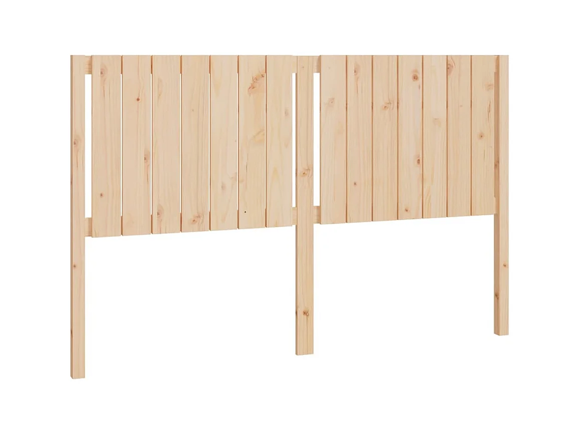 Tête de lit accessoire bois marron 165.5 x 4 x 100 cm TDL0206641