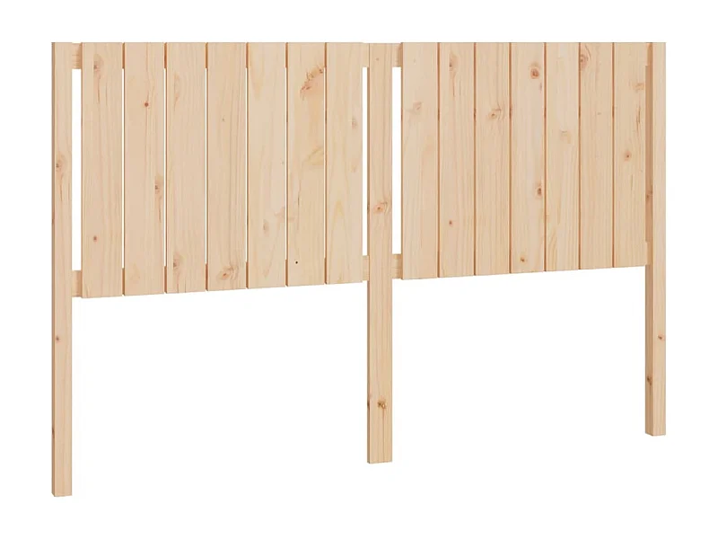 Tête de lit accessoire bois marron 165.5 x 4 x 100 cm TDL0206641