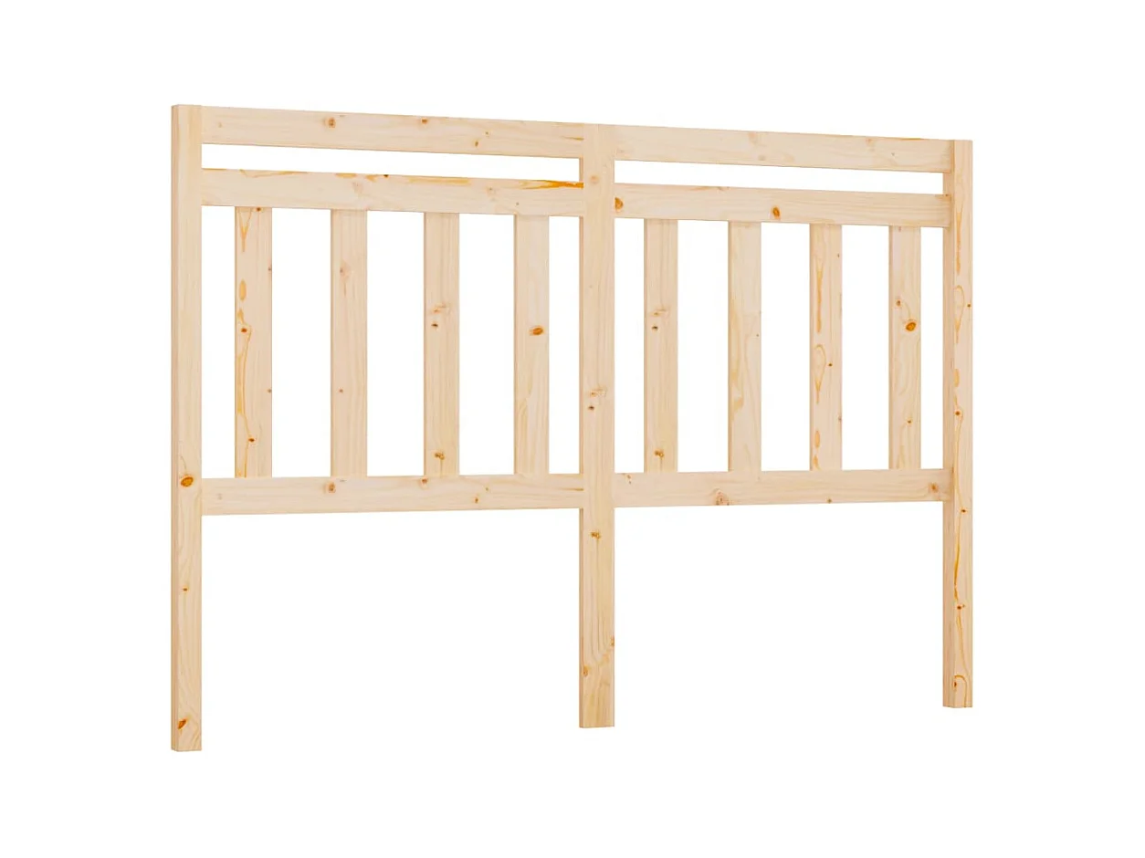 Tête de lit accessoire bois marron 126 x 4 x 100 cm TDL0206755