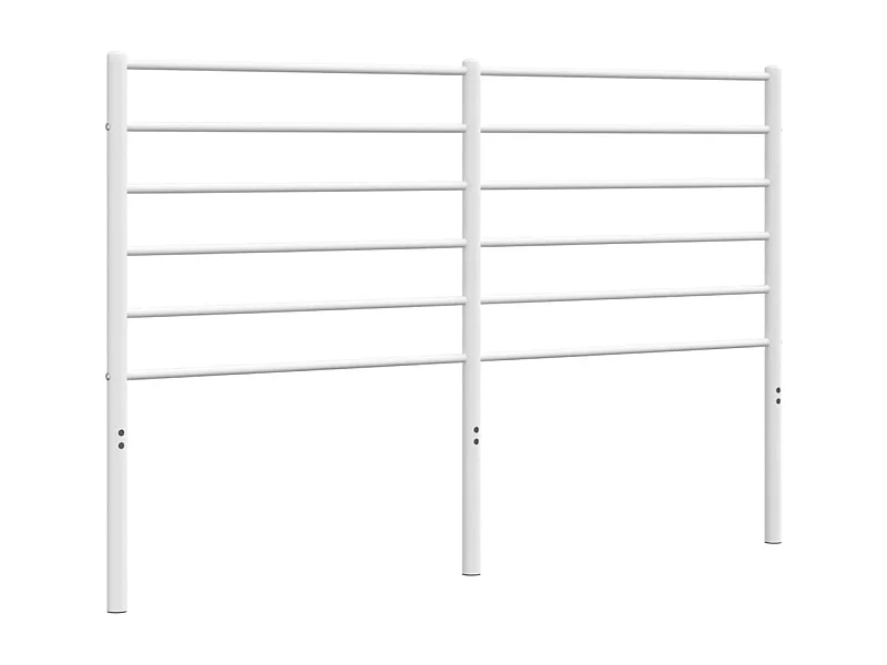 Tête de lit accessoire métal blanche 142 x 3 x 90 cm TDL0202482