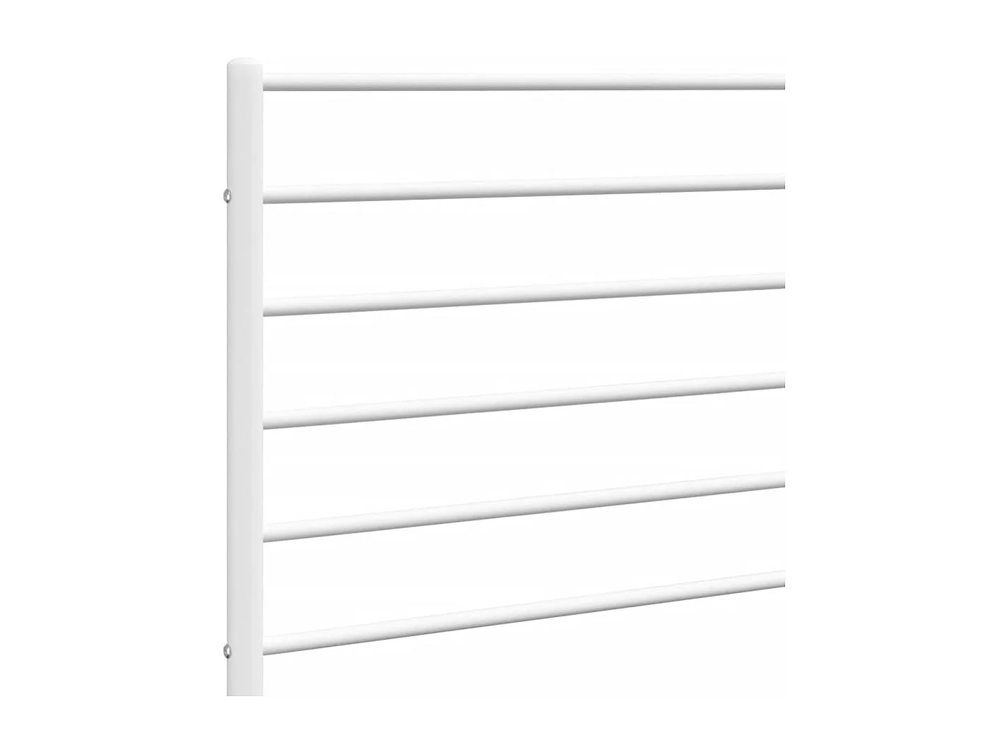Tête de lit accessoire métal blanche 142 x 3 x 90 cm TDL0202482