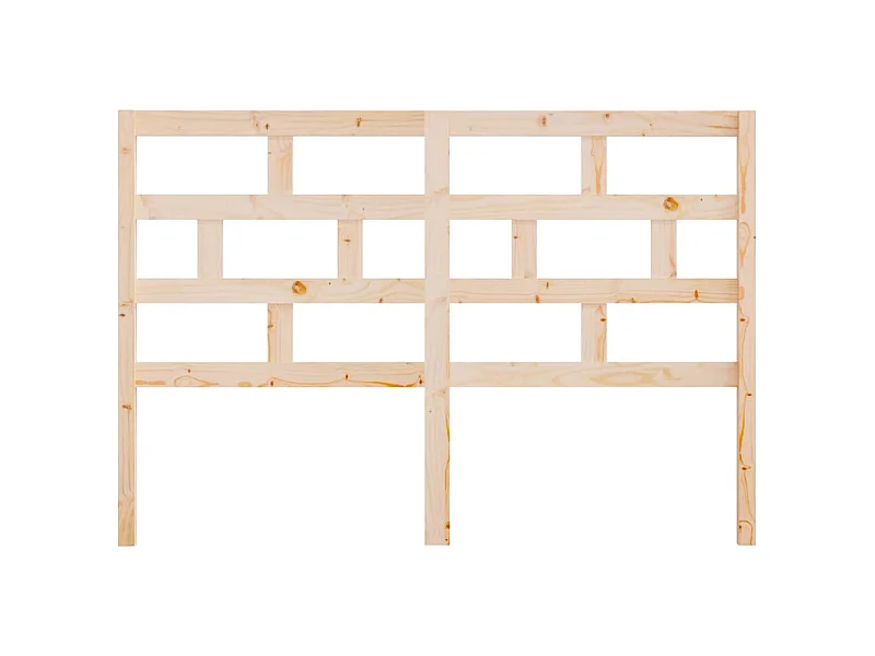 Tête de lit accessoire bois marron 141 x 4 x 100 cm TDL0206725