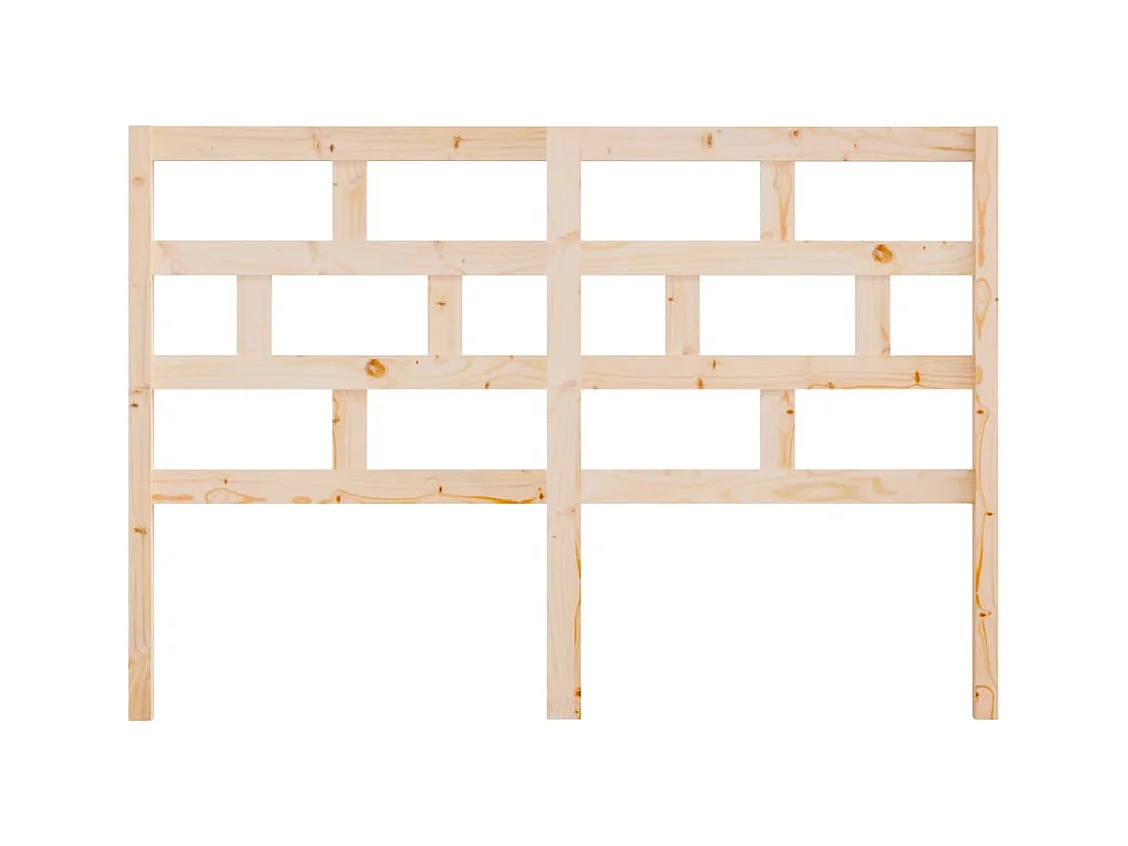 Tête de lit accessoire bois marron 141 x 4 x 100 cm TDL0206725