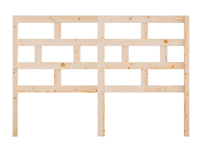 Tête de lit accessoire bois marron 141 x 4 x 100 cm TDL0206725