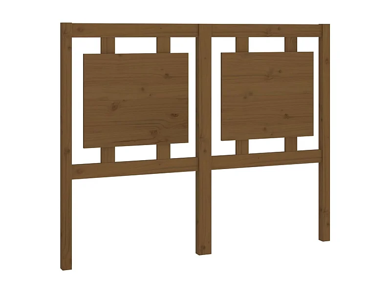 Tête de lit accessoire bois marron 125.5 x 4 x 100 cm TDL0203073