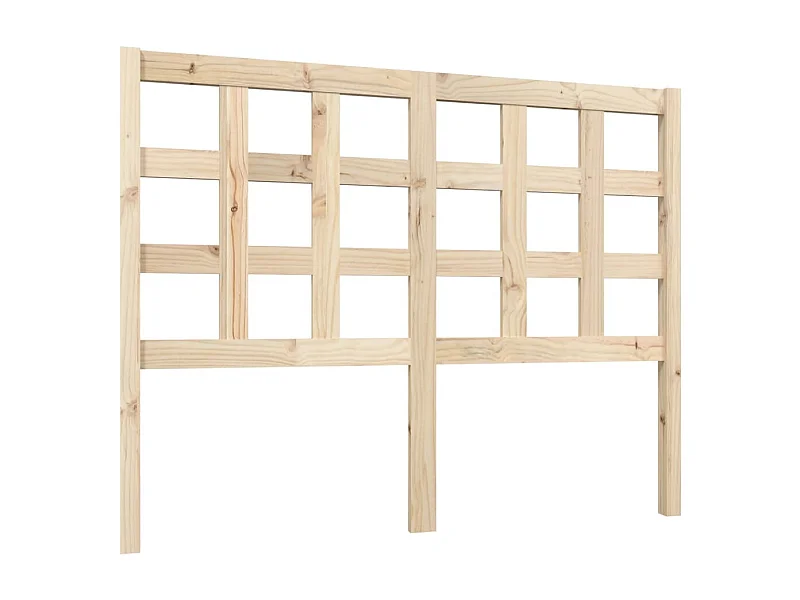 Tête de lit accessoire bois marron 125.5 x 4 x 100 cm TDL0206761