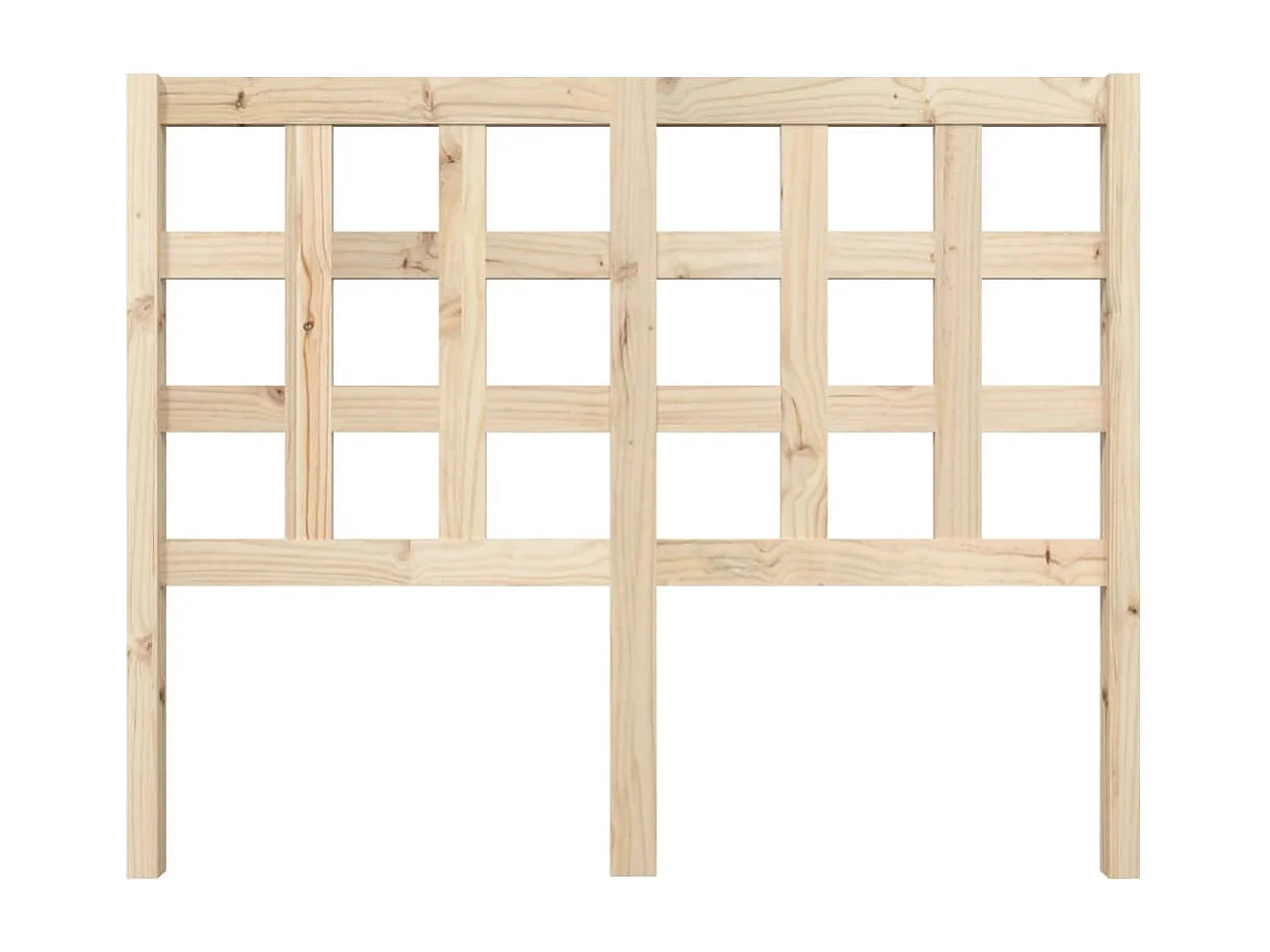 Tête de lit accessoire bois marron 125.5 x 4 x 100 cm TDL0206761