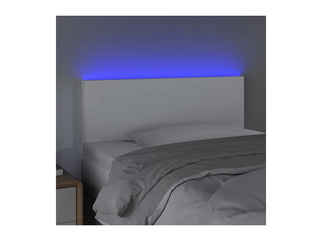 Tête de lit accessoire blanche 100 x 5 x 78 cm TDL0201950