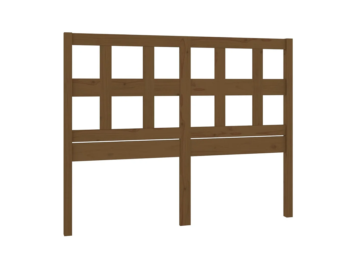 Tête de lit accessoire bois marron 125.5 x 4 x 100 cm TDL0203075
