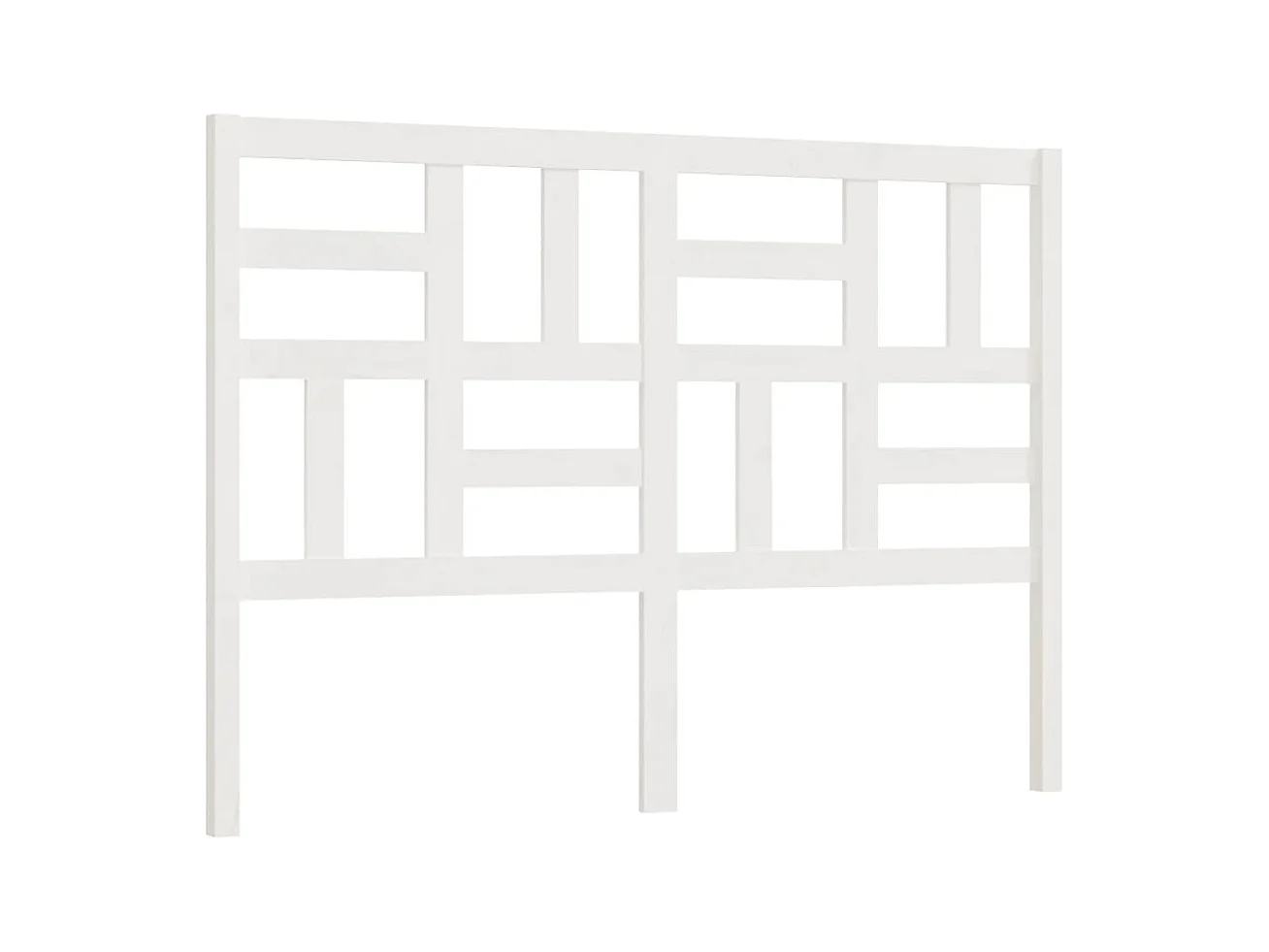 Tête de lit accessoire bois blanche 166 x 4 x 104 cm TDL0203781