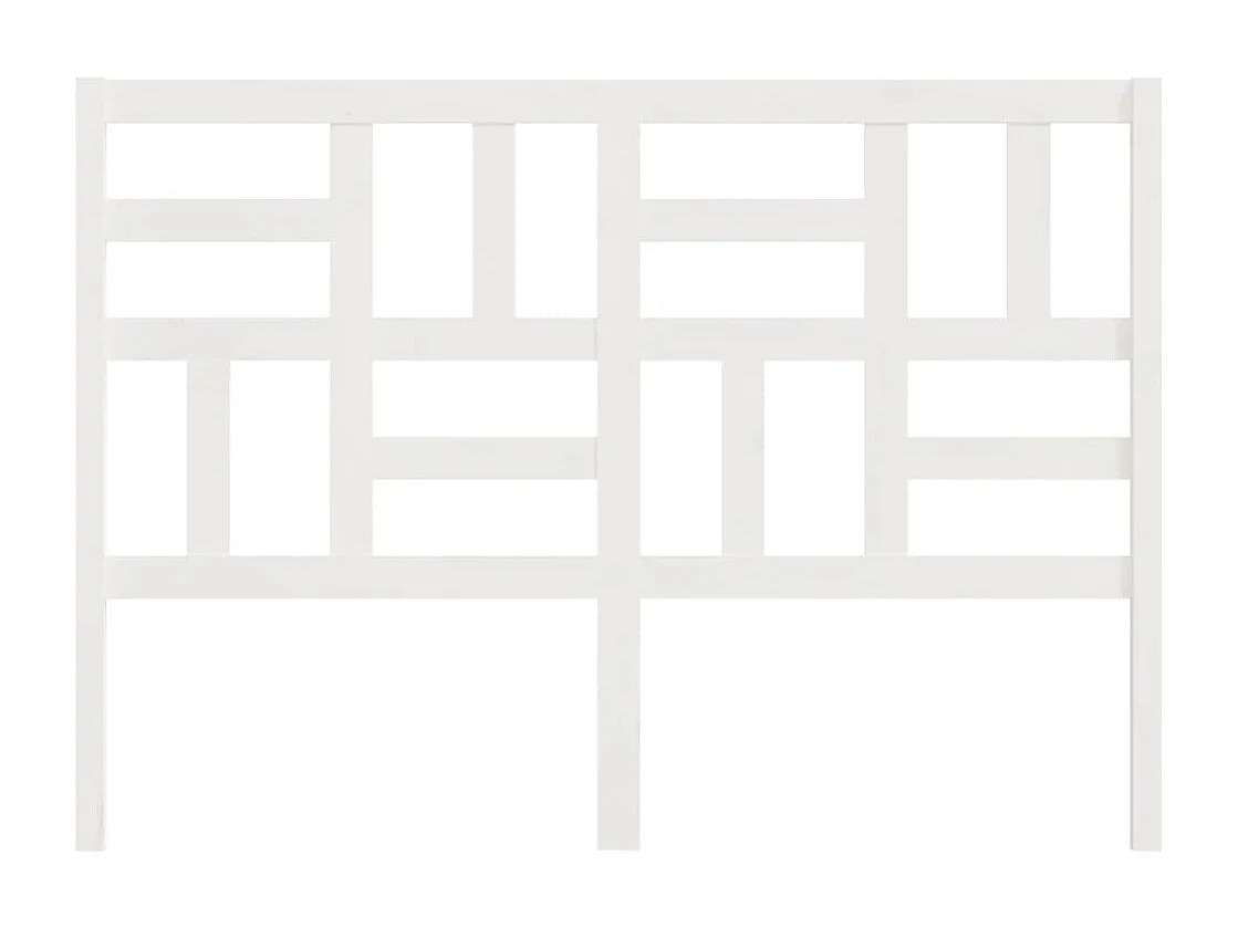 Tête de lit accessoire bois blanche 166 x 4 x 104 cm TDL0203781