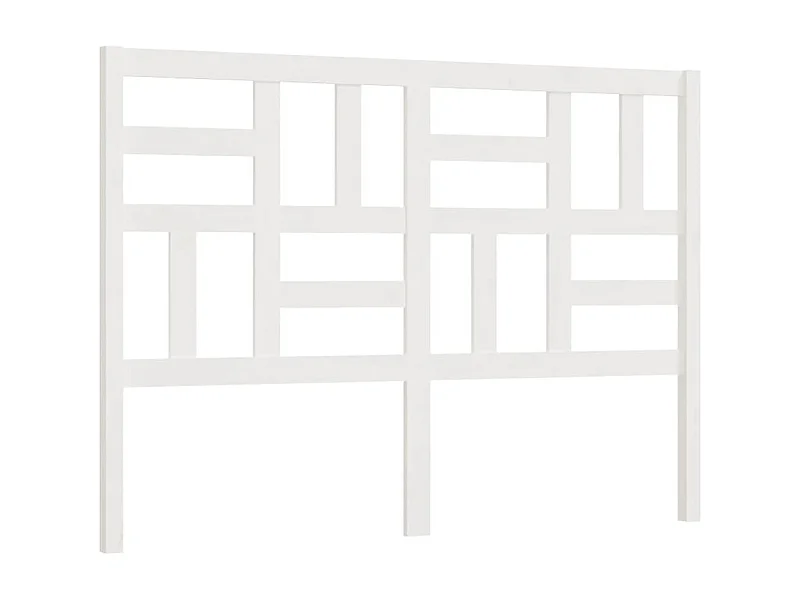 Tête de lit accessoire bois blanche 166 x 4 x 104 cm TDL0203781