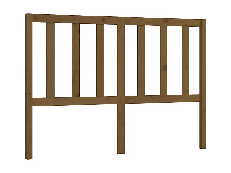 Tête de lit accessoire bois marron 166 x 4 x 100 cm TDL0202933
