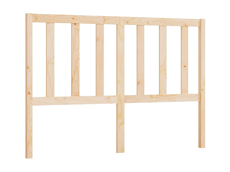 Tête de lit accessoire bois marron 126 x 4 x 100 cm TDL0206748