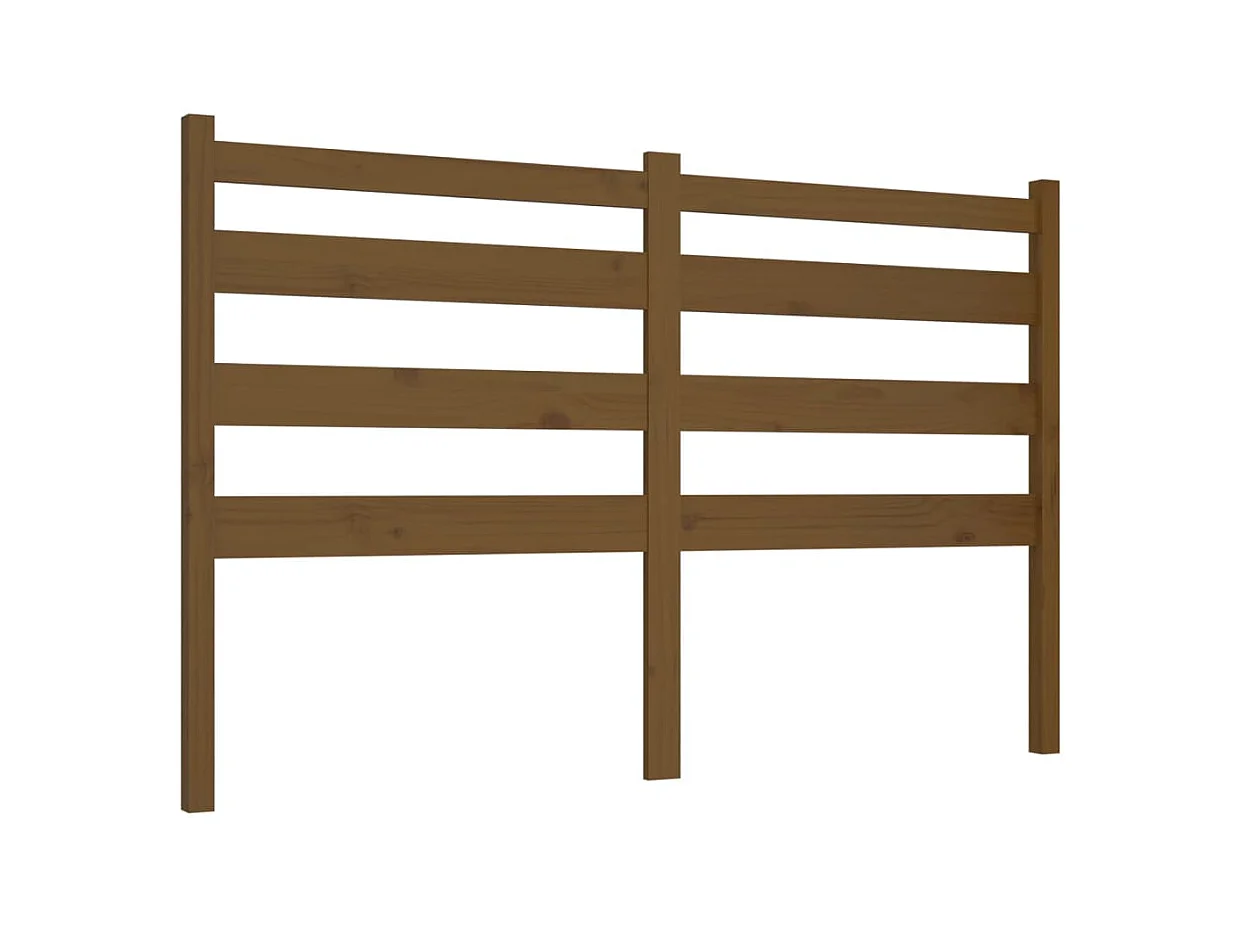 Tête de lit accessoire bois marron 146 x 4 x 100 cm TDL0203000
