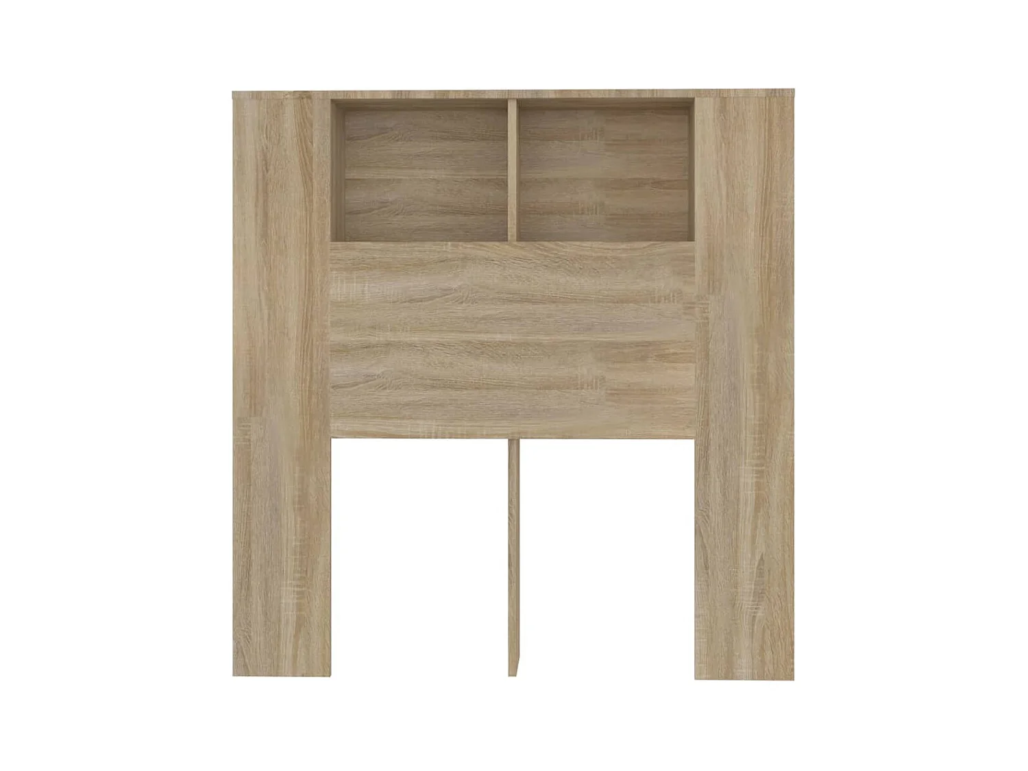 Tête de lit avec effet bois beige 100 x 18.5 x 104.5 cm TDL0200054