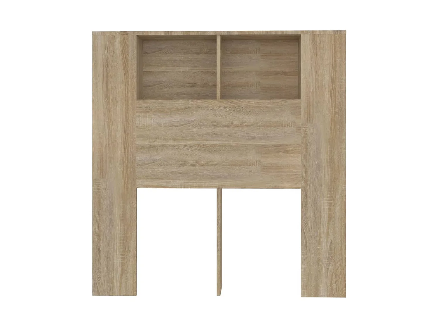 Tête de lit avec effet bois beige 100 x 18.5 x 104.5 cm TDL0200054