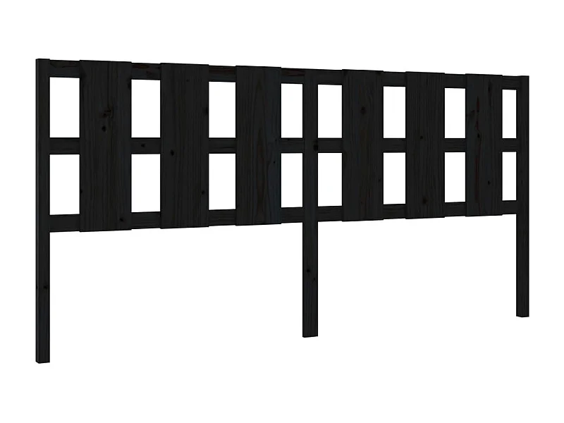 Tête de lit accessoire bois marron 205.5 x 4 x 100 cm TDL0202156