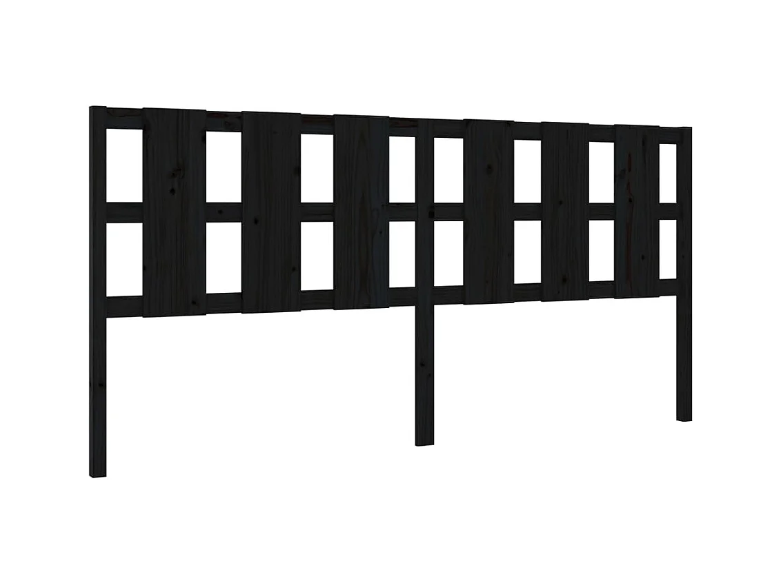 Tête de lit accessoire bois marron 205.5 x 4 x 100 cm TDL0202156