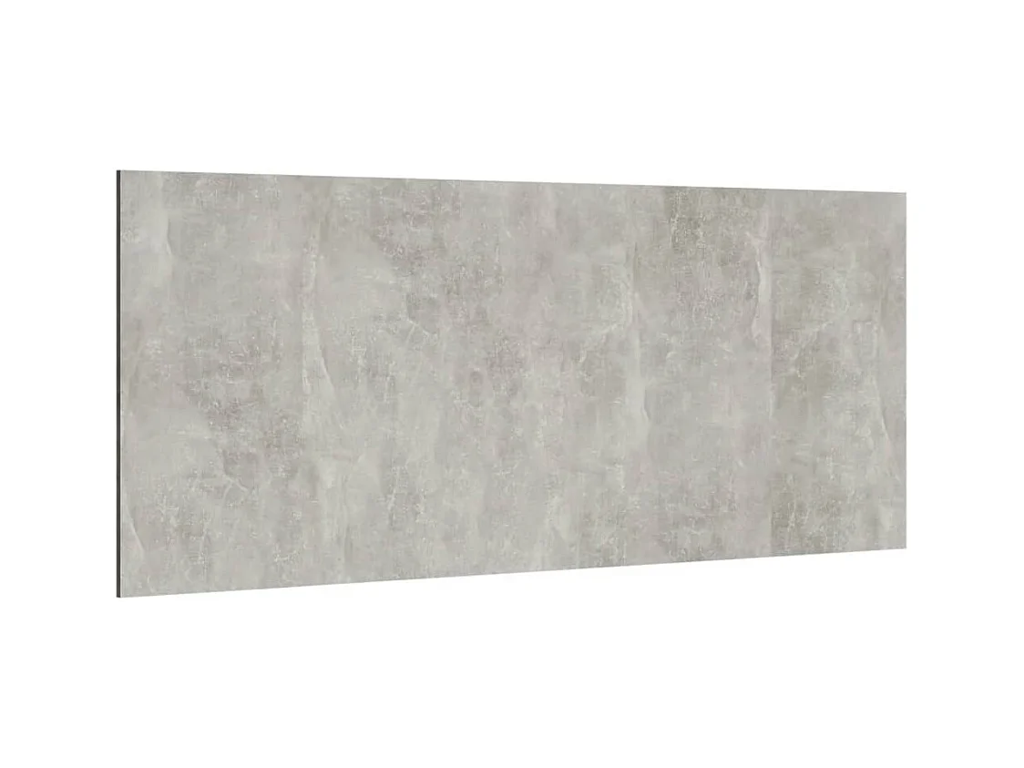 Tête de lit accessoire effet bois grise 200 x 1.5 x 80 cm TDL0203236