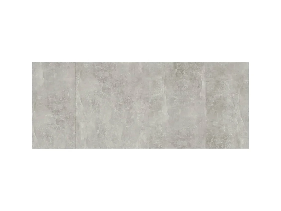 Tête de lit accessoire effet bois grise 200 x 1.5 x 80 cm TDL0203236