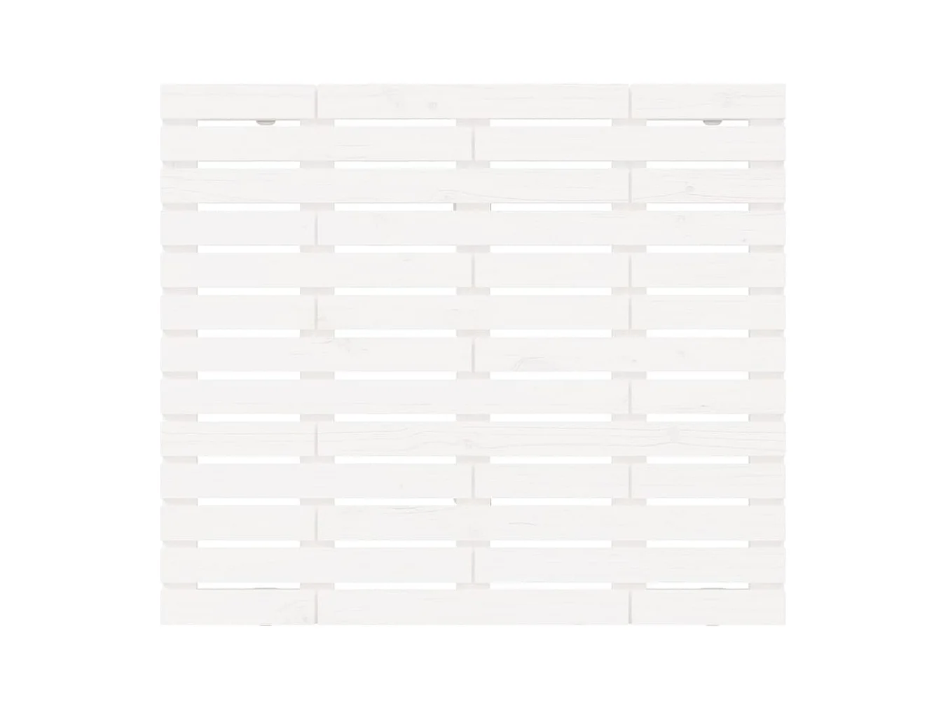 Tête de lit accessoire bois blanche 126 x 3 x 91.5 cm TDL0202732