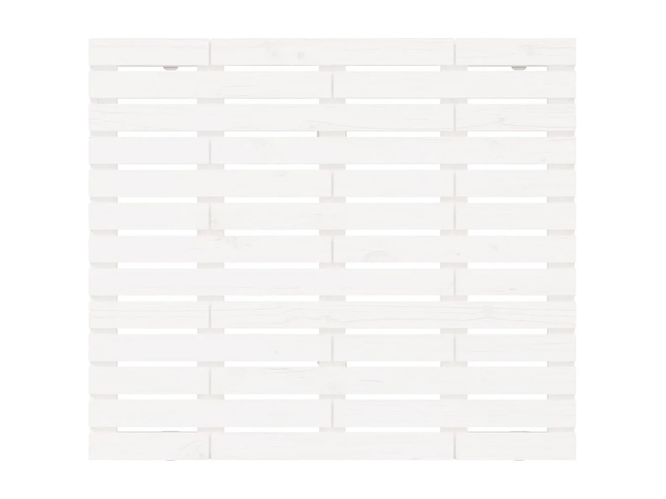 Tête de lit accessoire bois blanche 126 x 3 x 91.5 cm TDL0202732