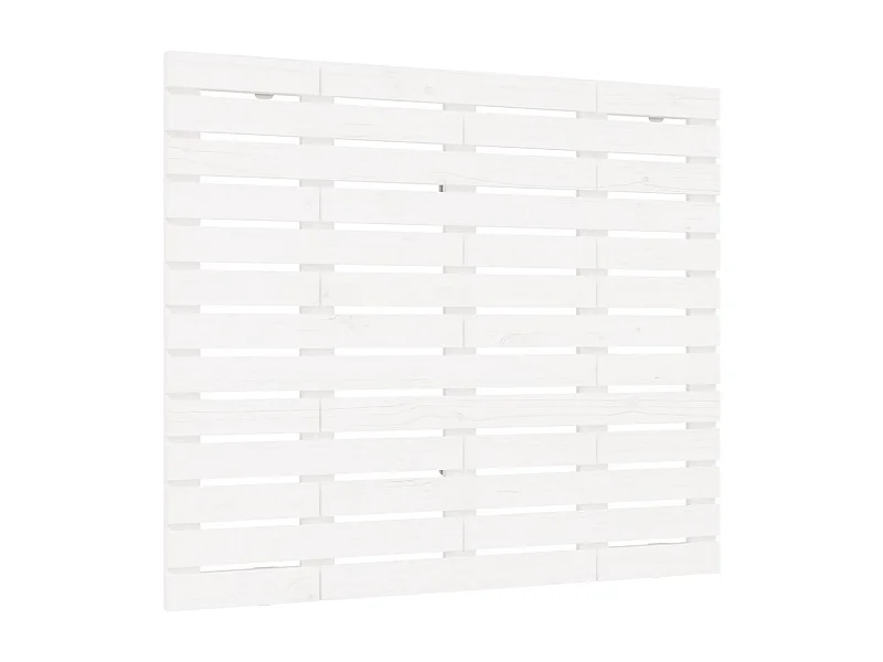 Tête de lit accessoire bois blanche 126 x 3 x 91.5 cm TDL0202732