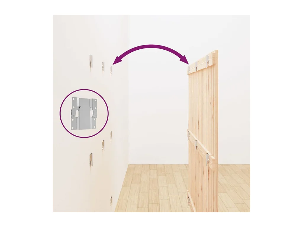 Tête de lit accessoire bois marron 146.5 x 3 x 110 cm TDL0202777