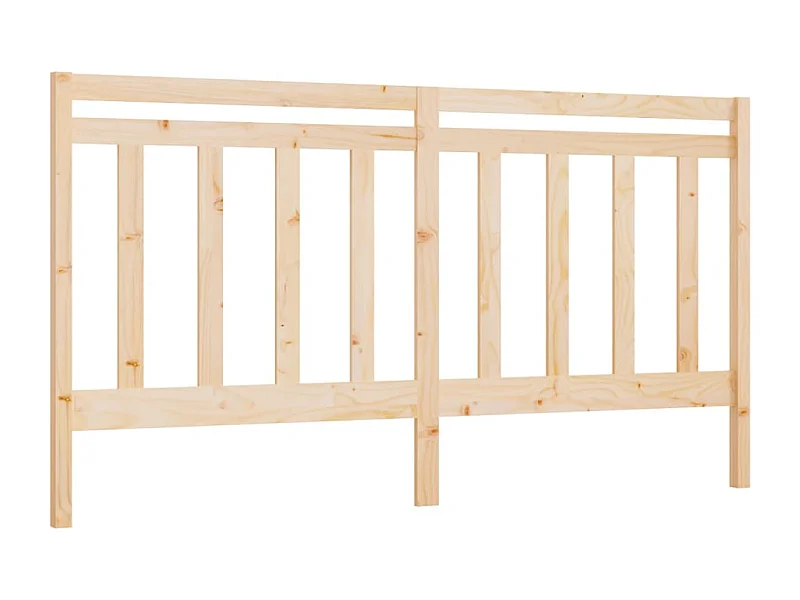 Tête de lit accessoire bois marron 206 x 4 x 100 cm TDL0206093