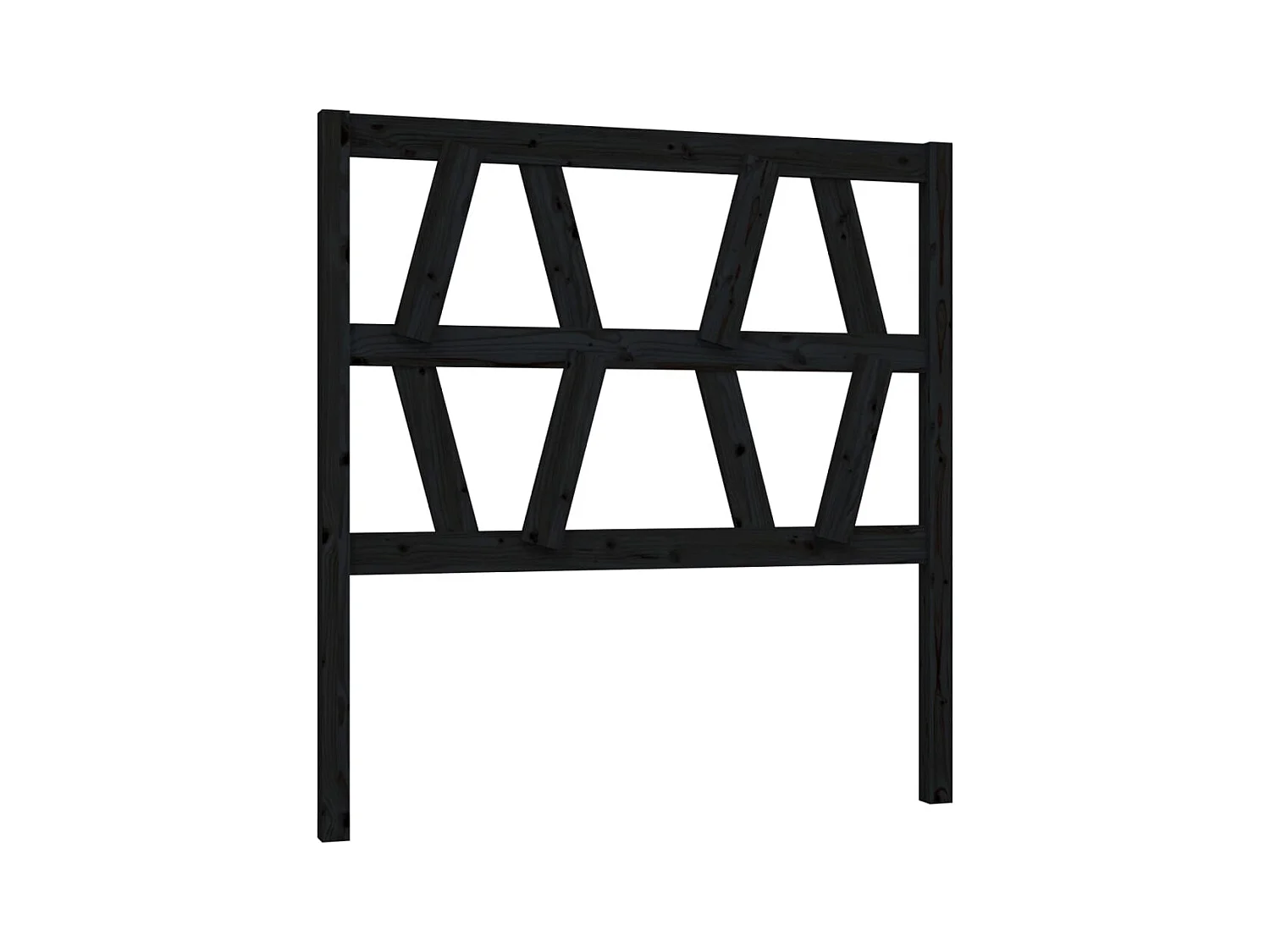 Tête de lit accessoire bois marron 96 x 4 x 100 cm TDL0202046