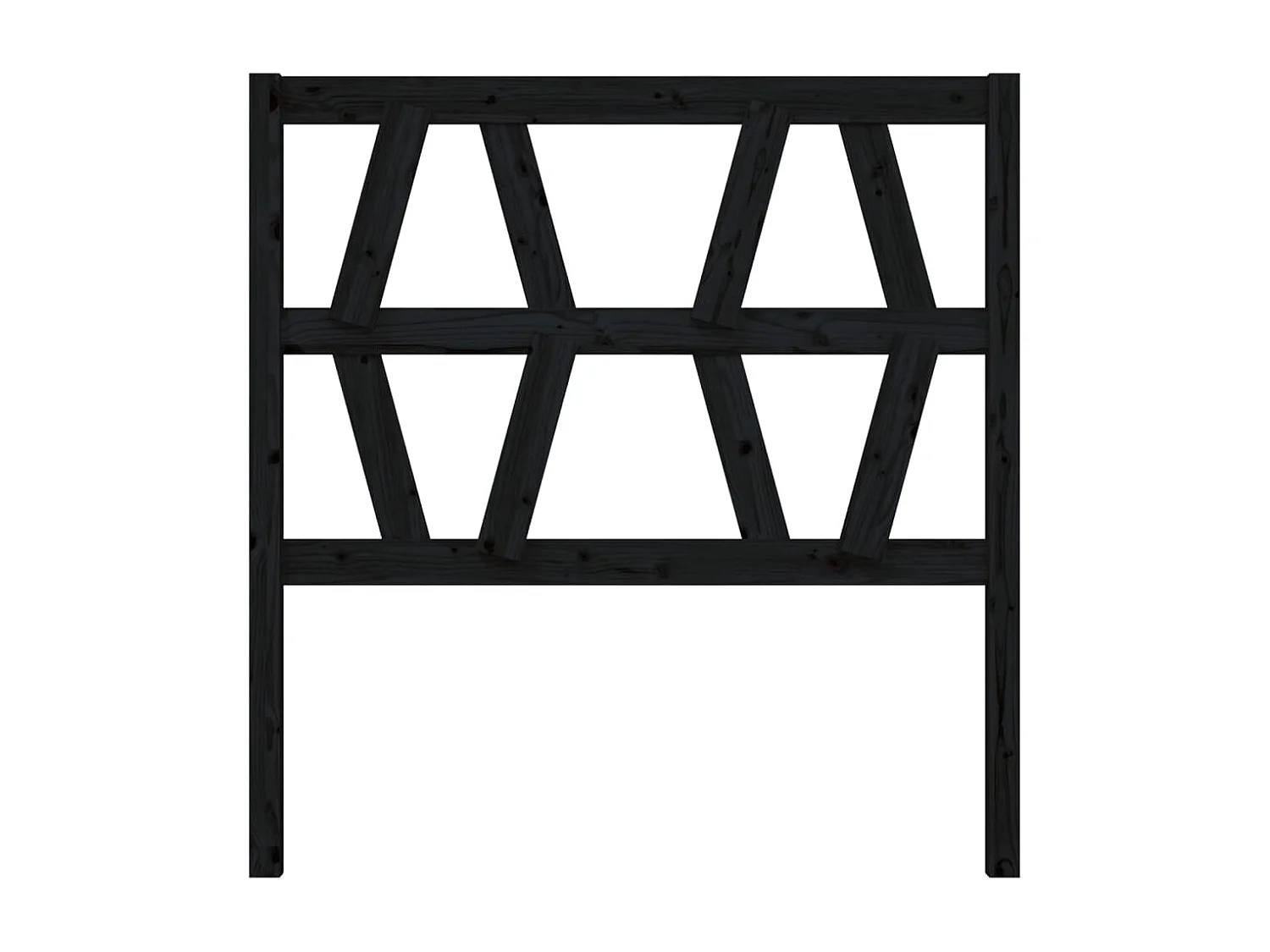 Tête de lit accessoire bois marron 96 x 4 x 100 cm TDL0202046