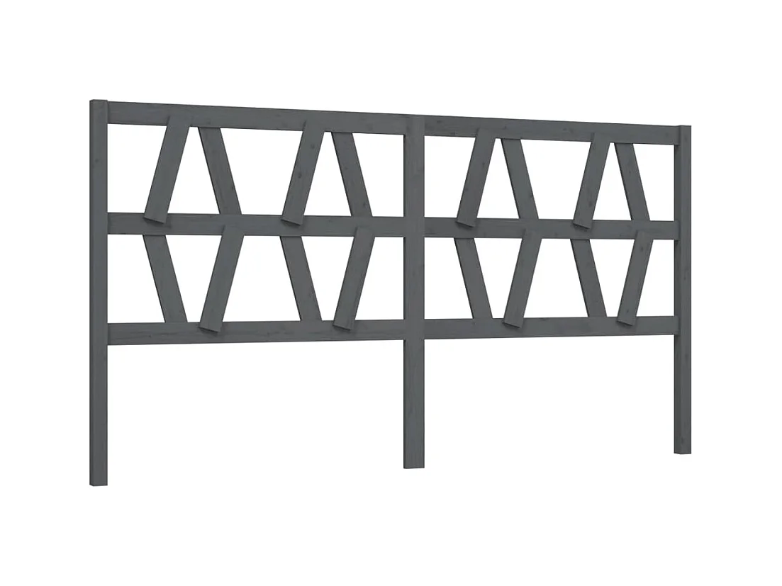 Tête de lit accessoire bois marron 206 x 4 x 100 cm TDL0203316