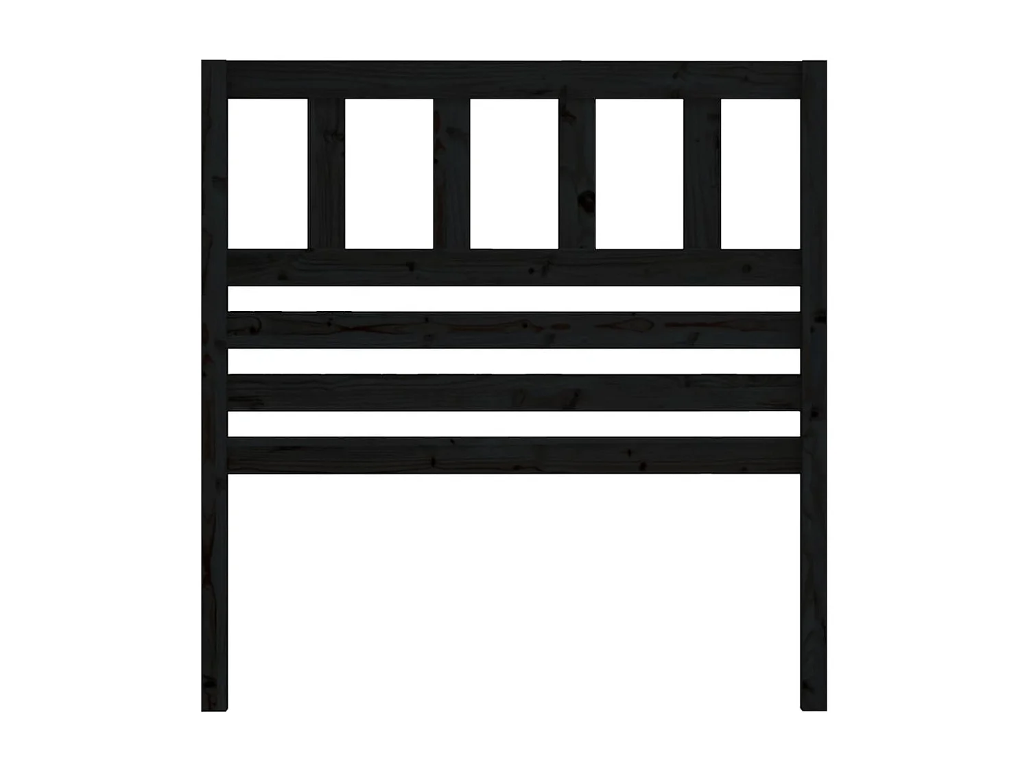 Tête de lit accessoire bois marron 96 x 4 x 100 cm TDL0202044